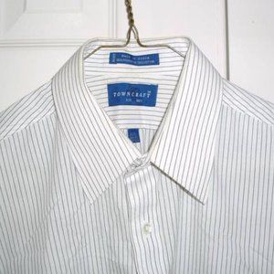 Towncraft Men's Long-Sleeved Dress Shirt